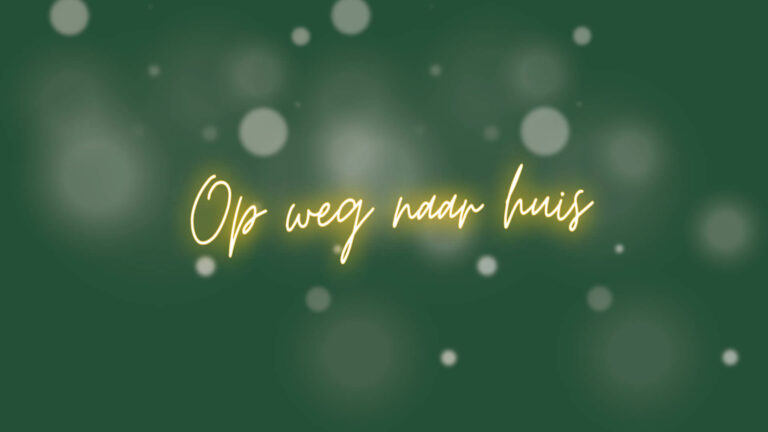 Kerstavonddienst op weg naar huis